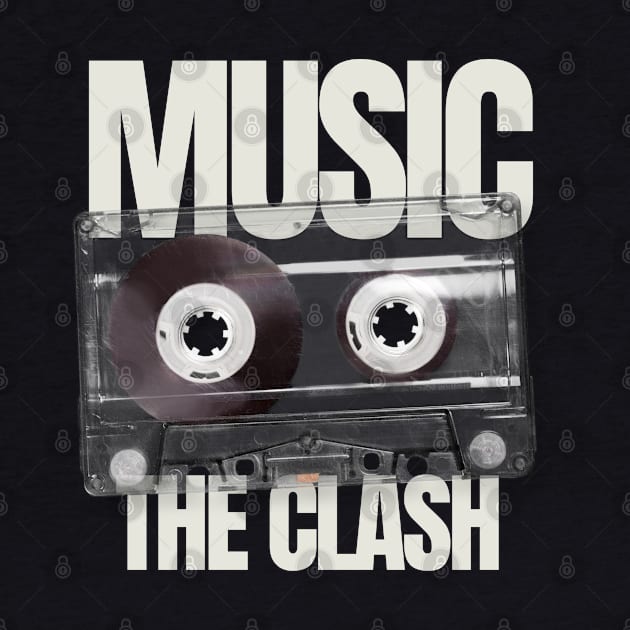 THE CLASH -  CASSETTE MUSIC by vintageclub88